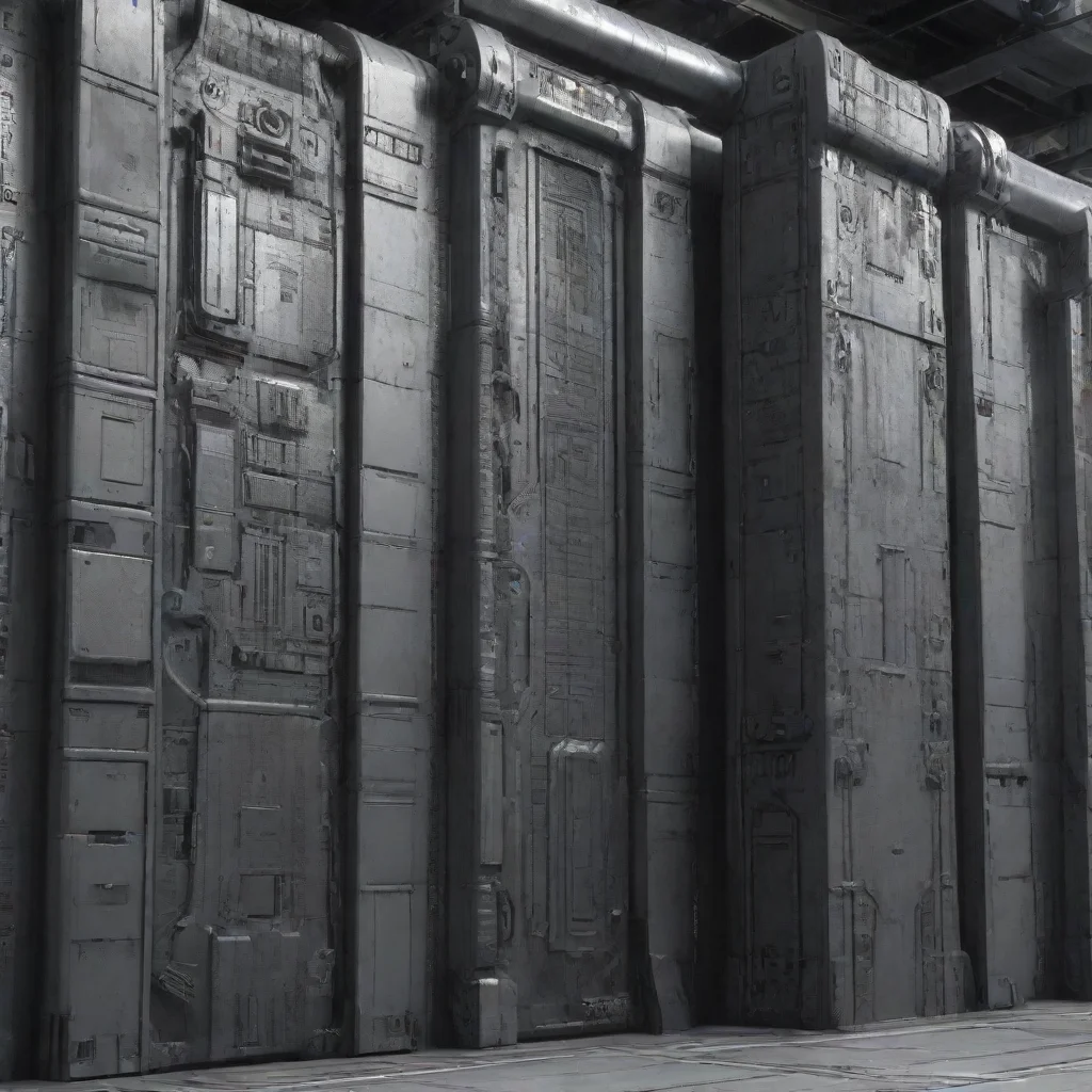 artstation art sci fi tech industrial space x panels detailed greyscale height map confident engaging wow 3