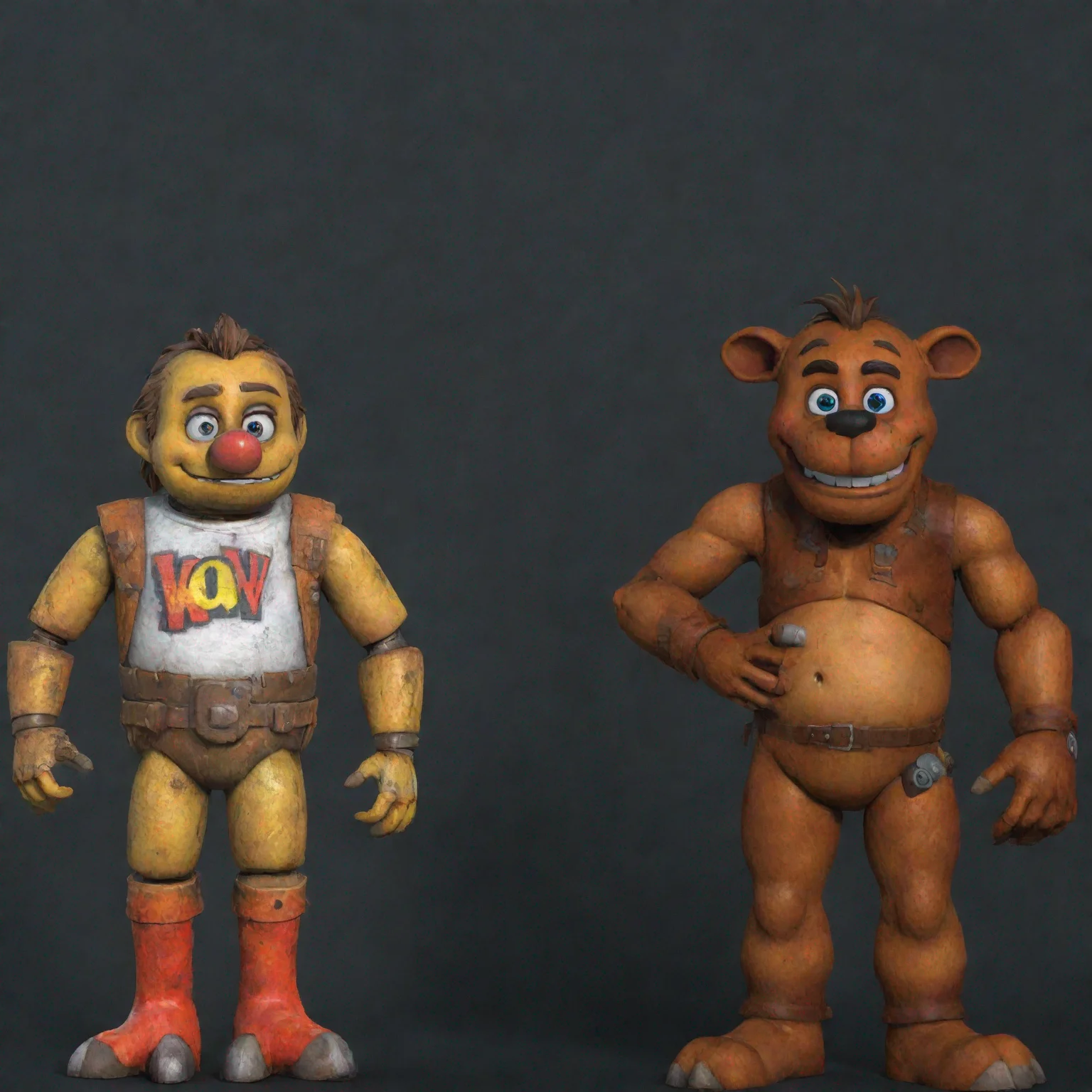 aiartstation art scott cawthon render confident engaging wow 3
