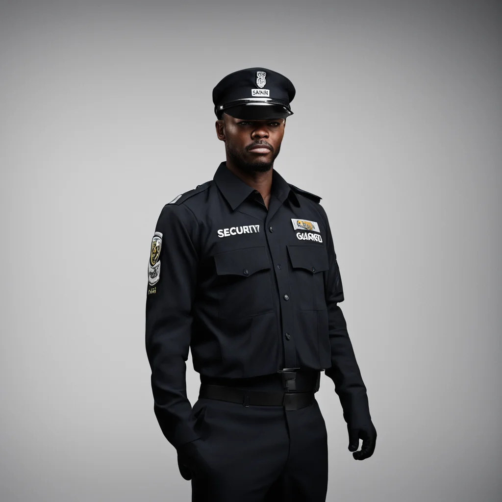 artstation art security guard  confident engaging wow 3