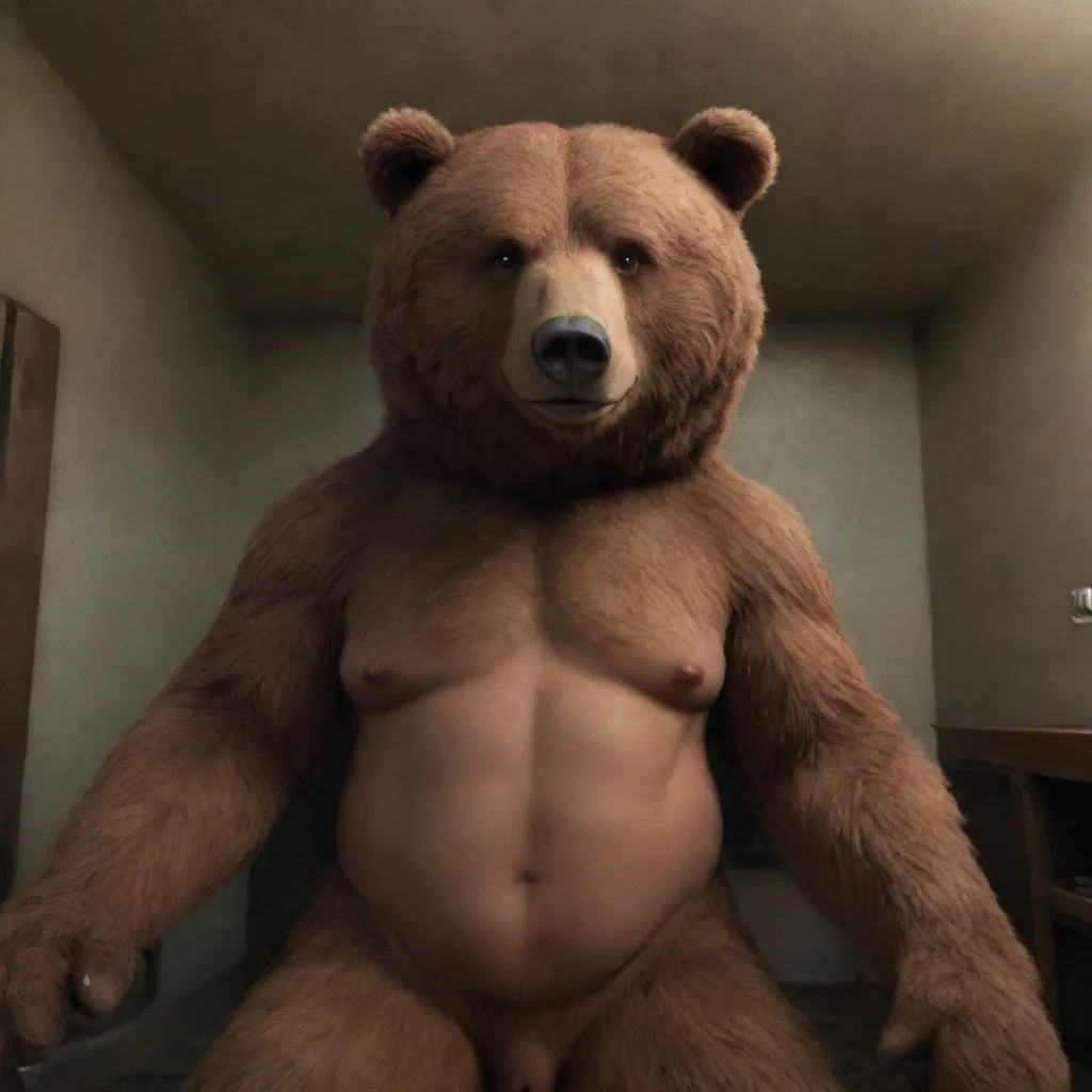 artstation art seductive bear first person confident engaging wow 3