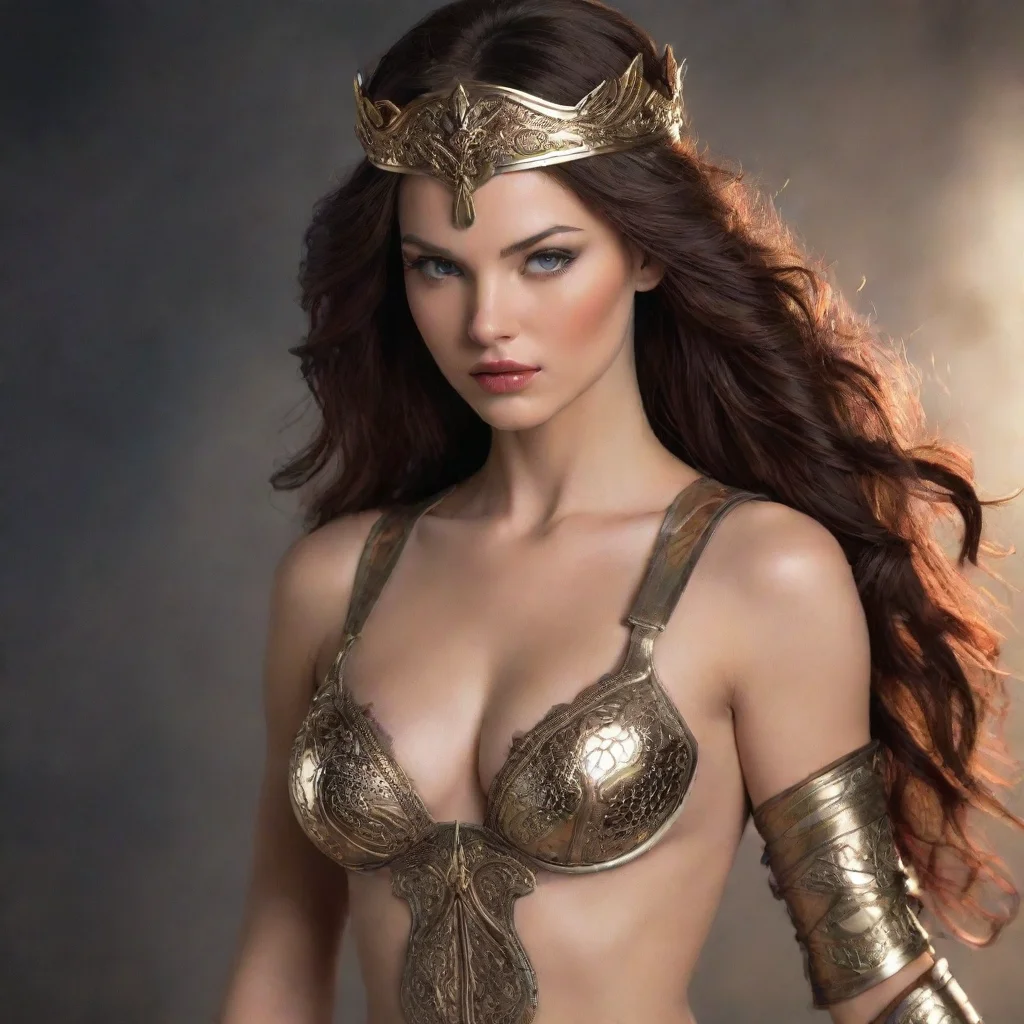 aiartstation art seductive beauty grace warrior confident engaging wow 3