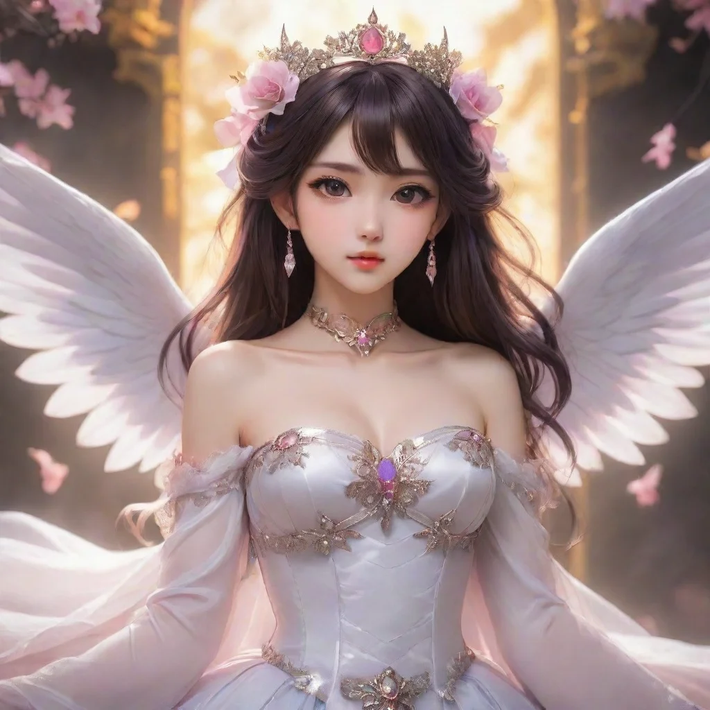 aiartstation art seductive feminine sweet princess majestic beauty grace god demon japanese stunning ethereal anime confident engaging wow 3
