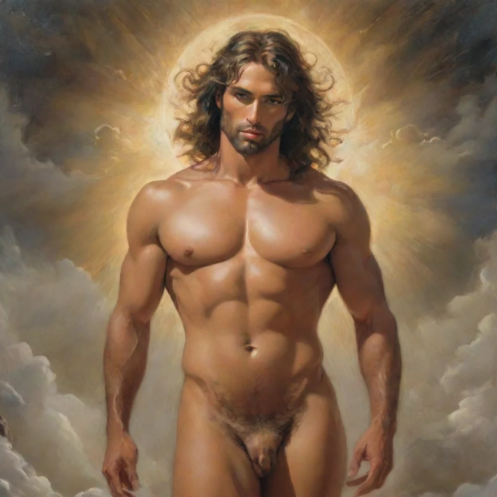 aiartstation art seductive god confident engaging wow 3
