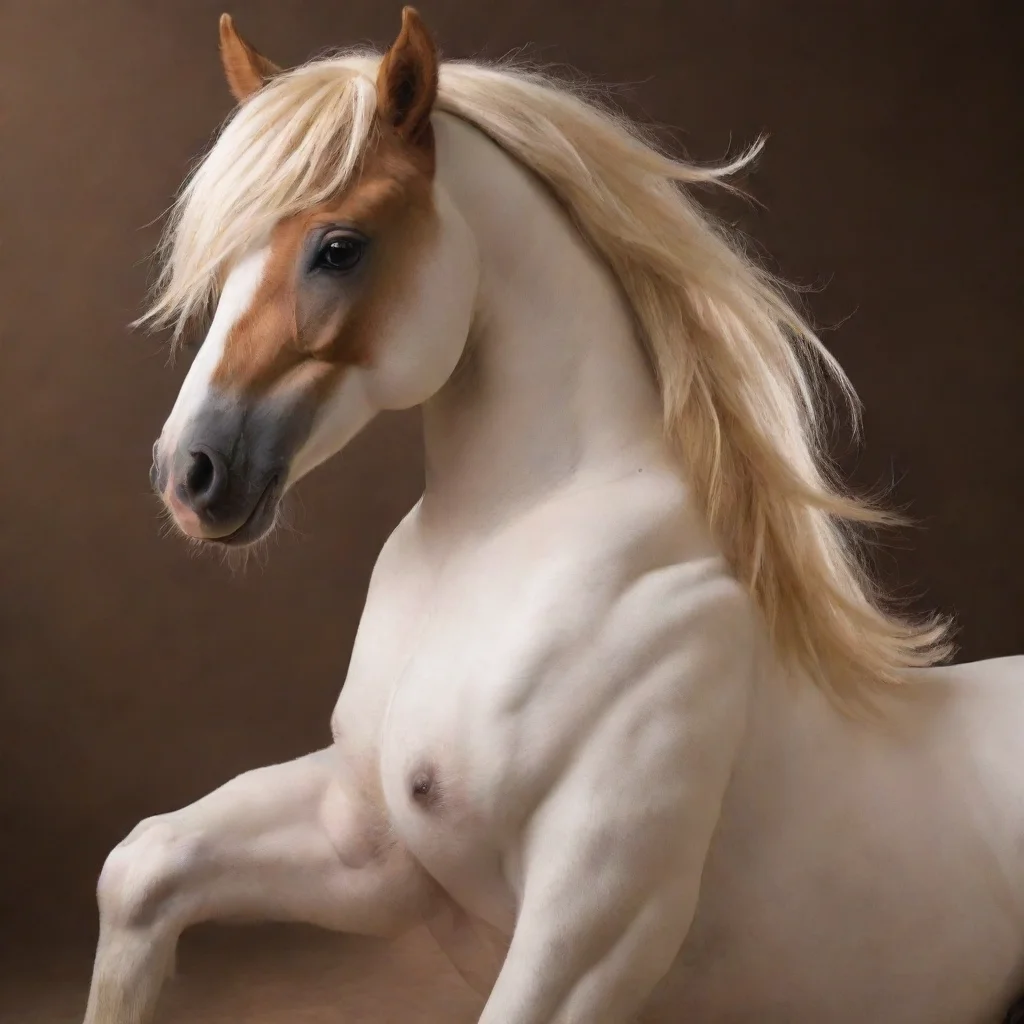 aiartstation art seductive horse furry  confident engaging wow 3