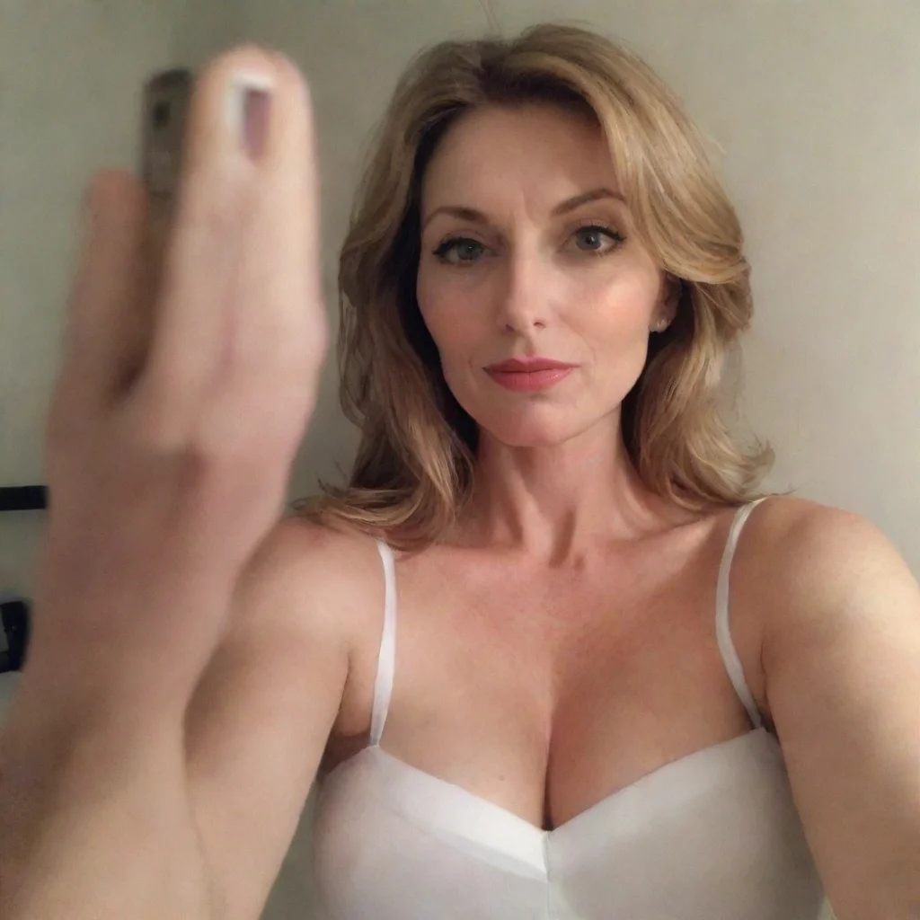 aiartstation art seductive mother selfie confident engaging wow 3