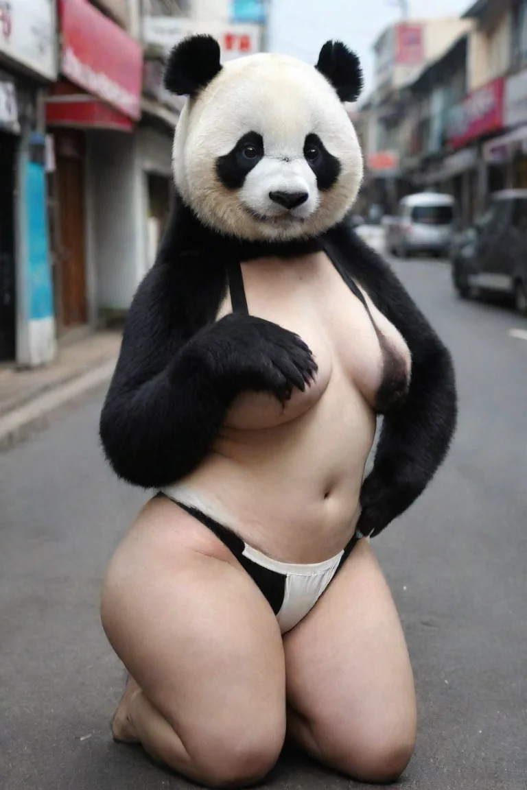 artstation art seductive western rd panda confident engaging wow 3 portrait