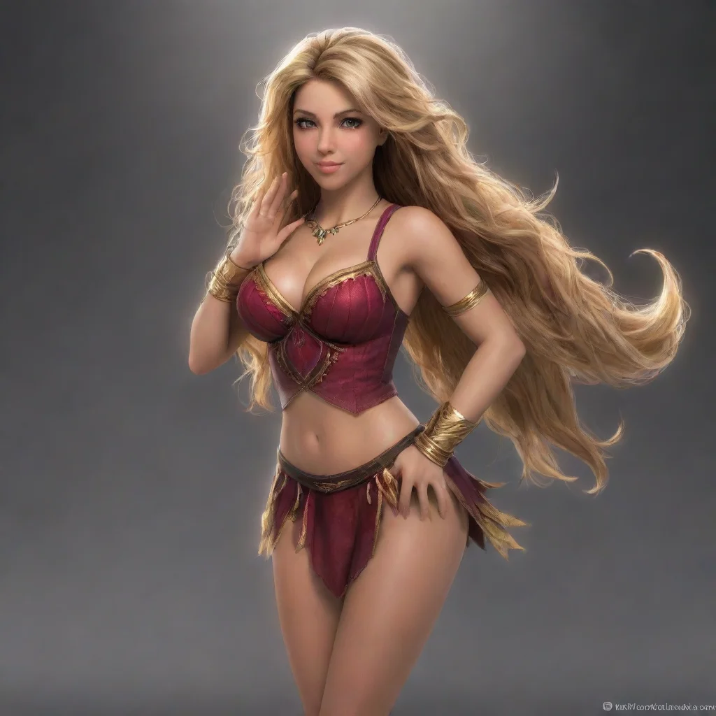 artstation art shakira hd confident engaging wow 3
