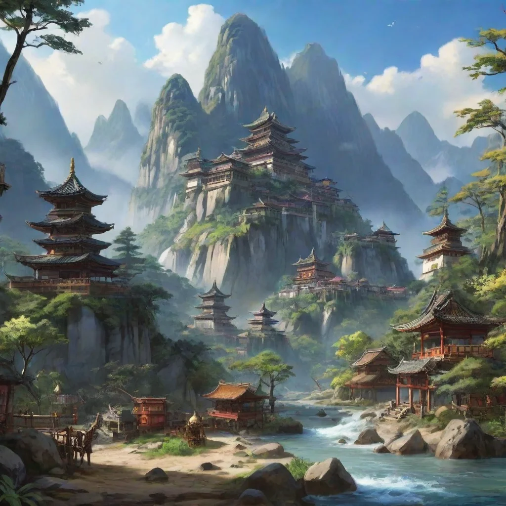 aiartstation art shangri la frontier confident engaging wow 3