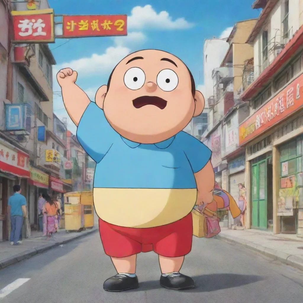 aiartstation art shinchan image  confident engaging wow 3