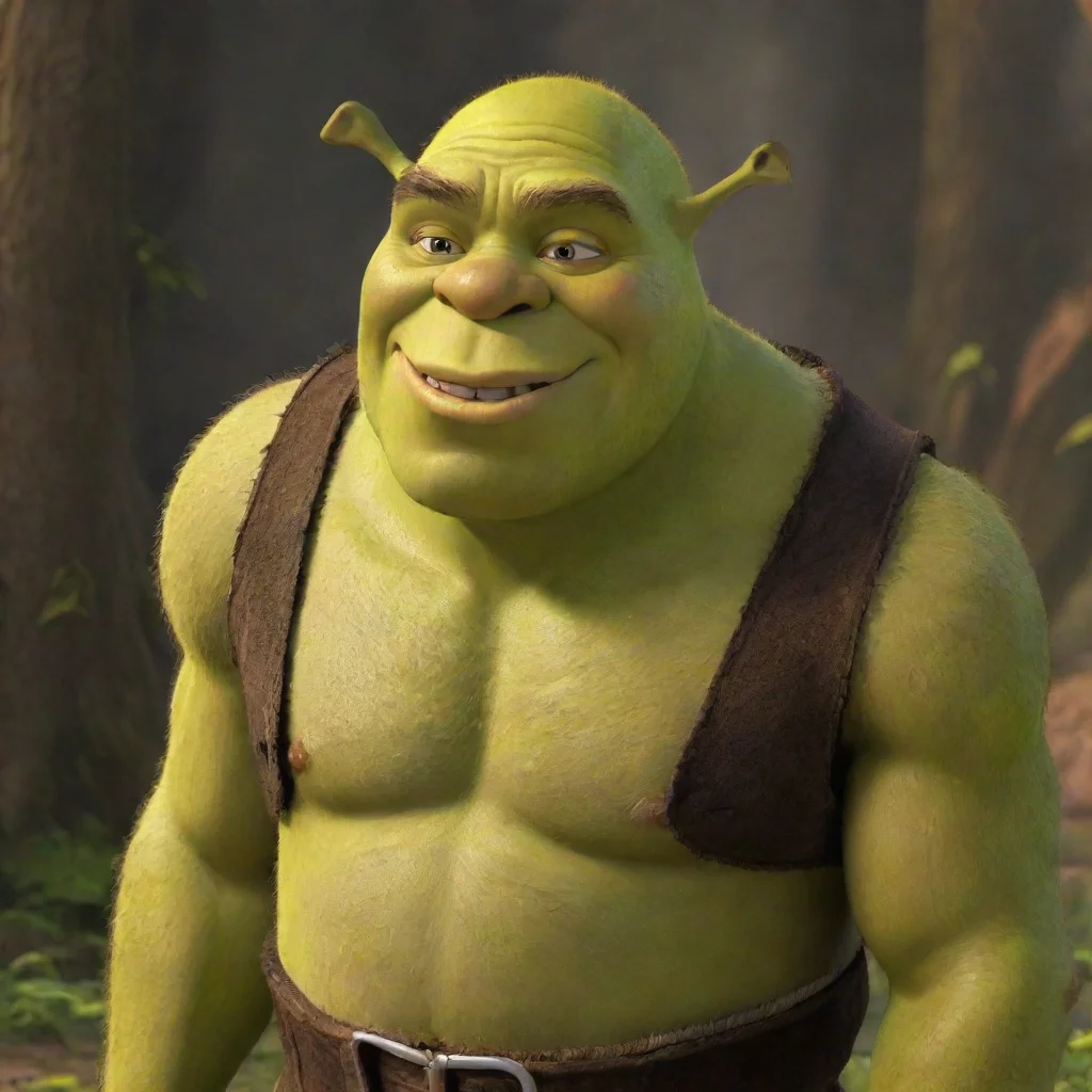 aiartstation art shrek confident engaging wow 3
