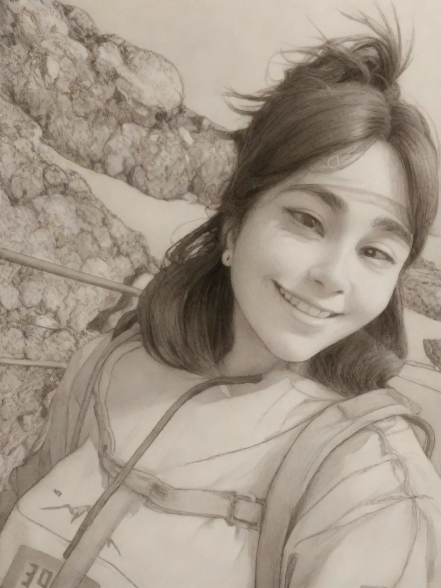 artstation art side view of a portrait side view of a head studio ghibli detail outline detail sketch slam art confident engaging wow 3