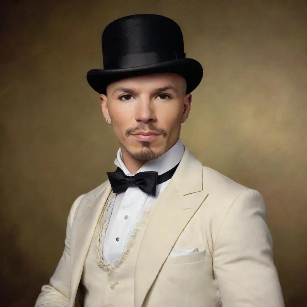aiartstation art singer pitbull in regency era confident engaging wow 3