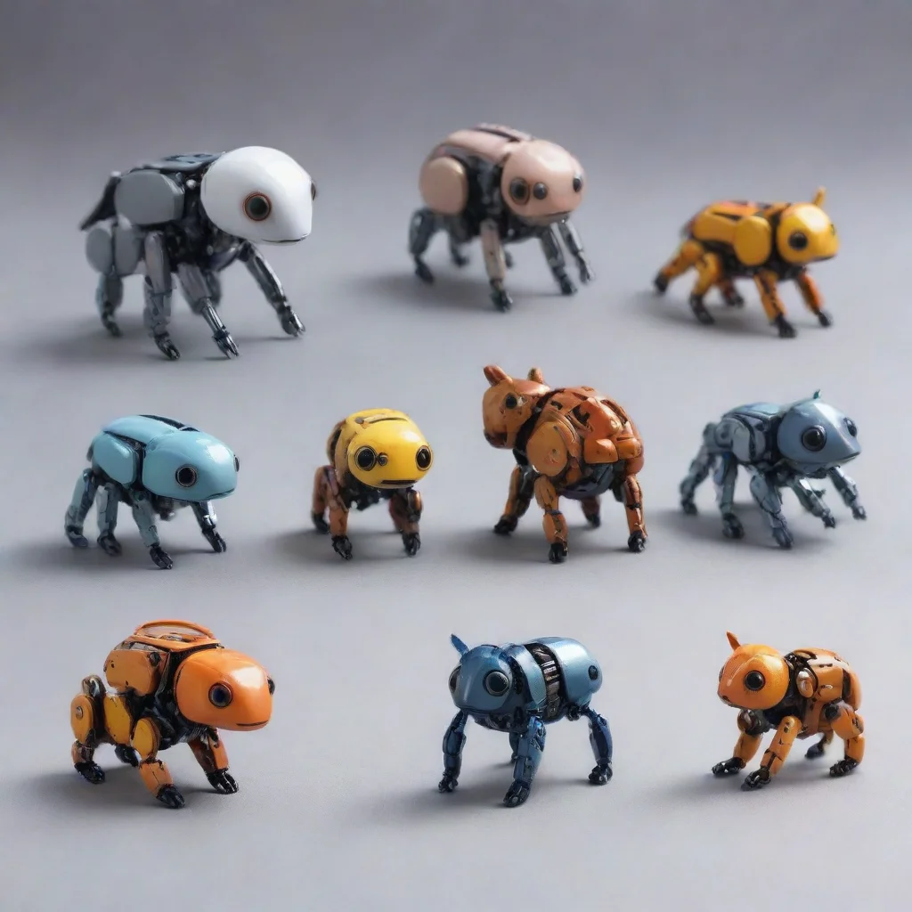 artstation art small robot animals confident engaging wow 3