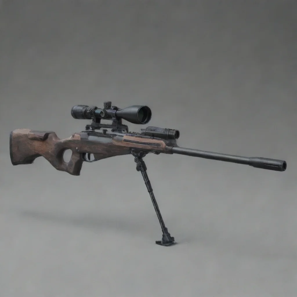 aiartstation art sniper rifle confident engaging wow 3