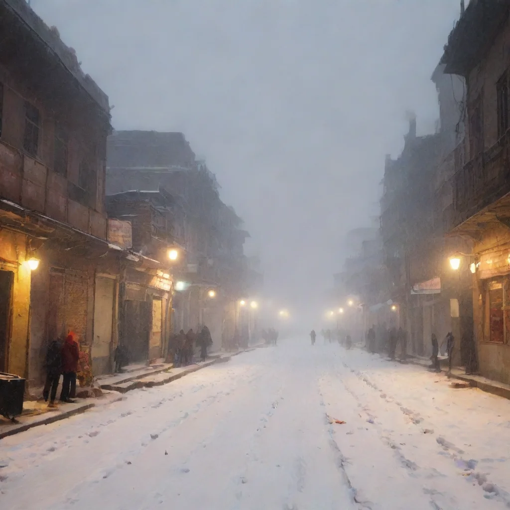 aiartstation art snowfall in varanasi ar 169 confident engaging wow 3