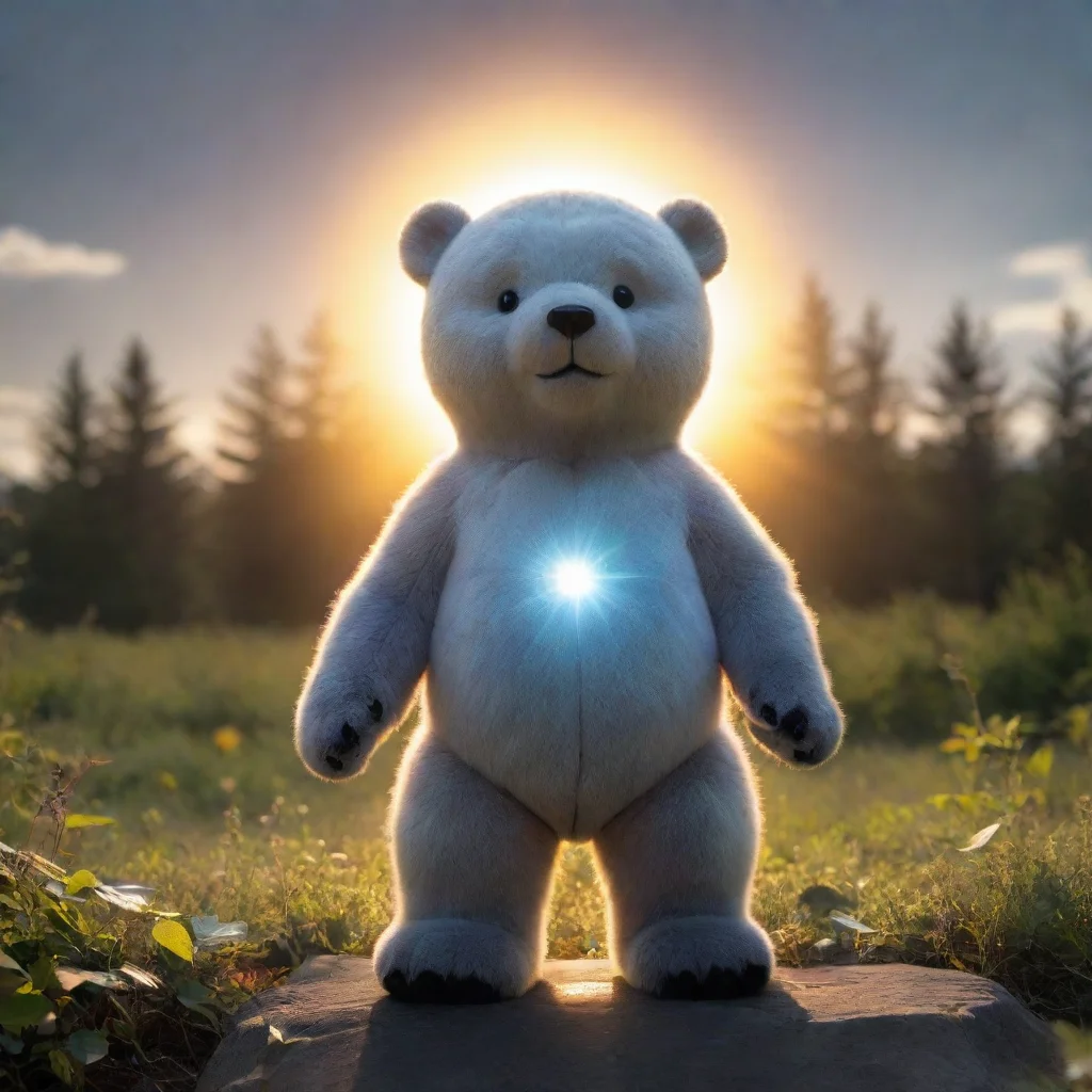 aiartstation art solar bear confident engaging wow 3