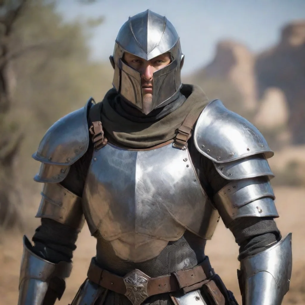 artstation art soldier with relucient armor confident engaging wow 3