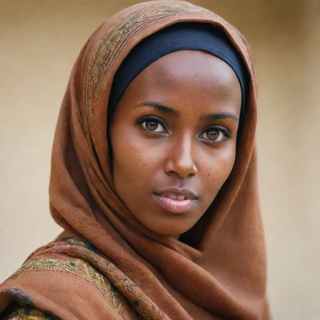 artstation art somali woman confident engaging wow 3