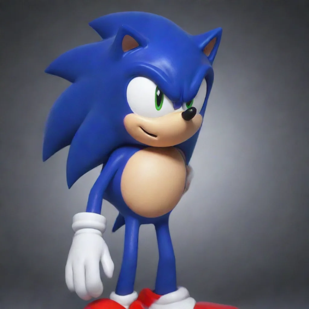 artstation art sonic.exe confident engaging wow 3