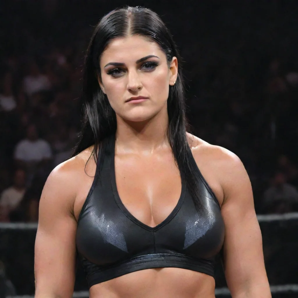 aiartstation art sonya deville wwe confident engaging wow 3