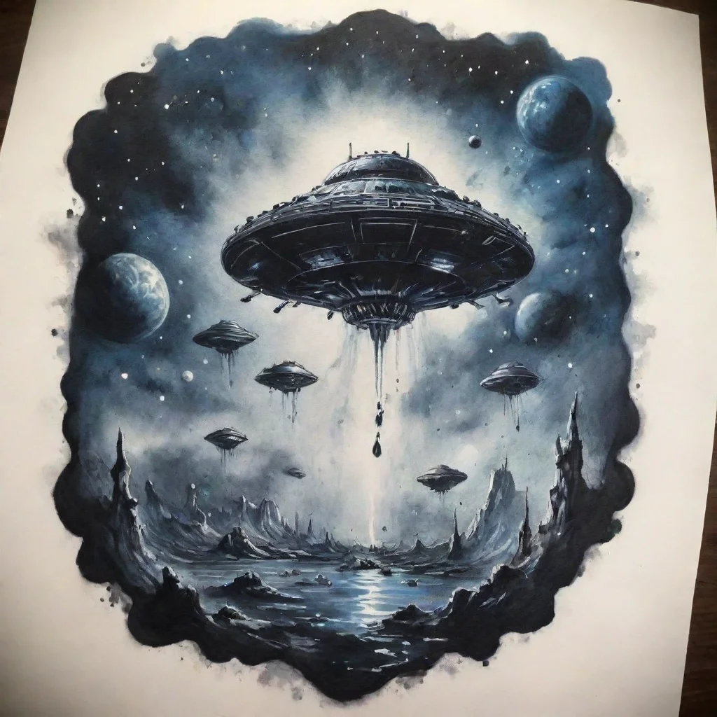 artstation art space invasion ink confident engaging wow 3