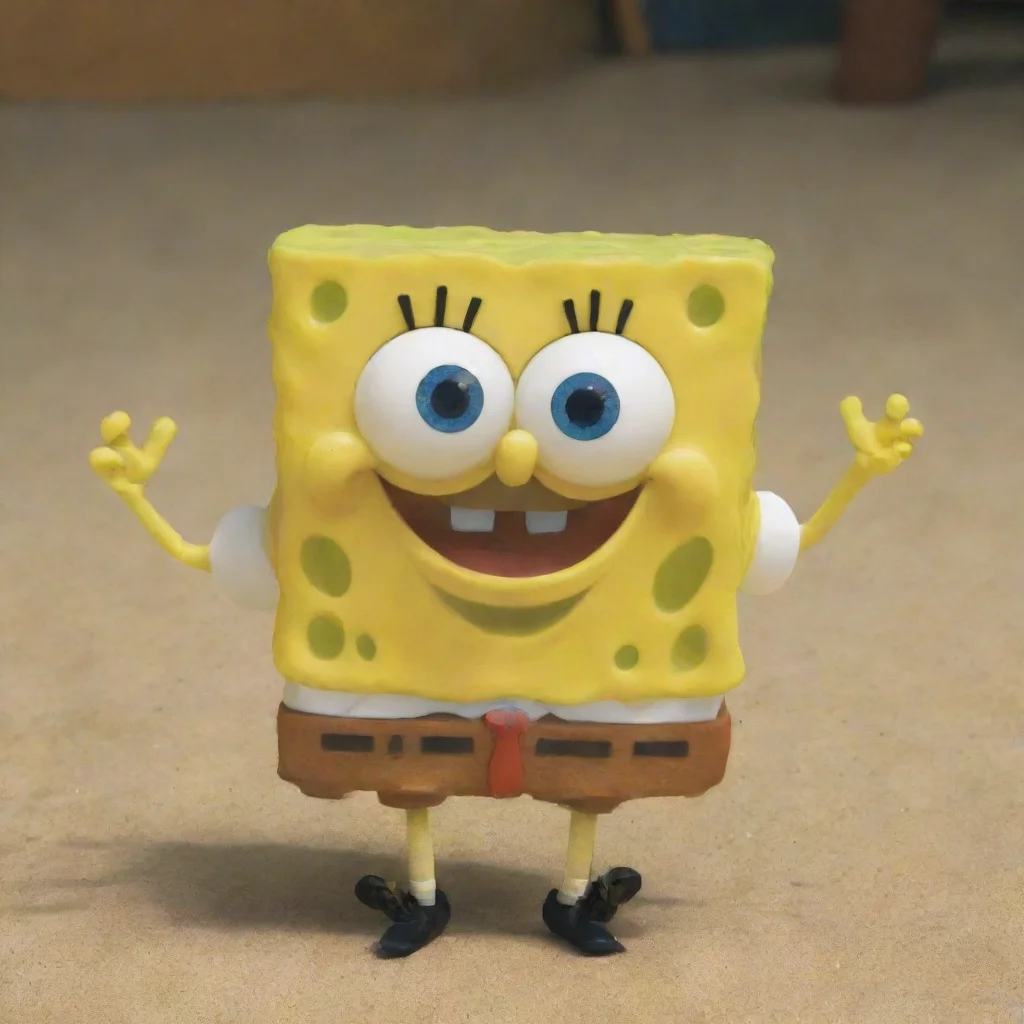 artstation art spongebob confident engaging wow 3