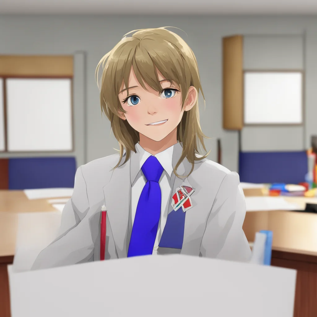 aiartstation art student council  president confident engaging wow 3