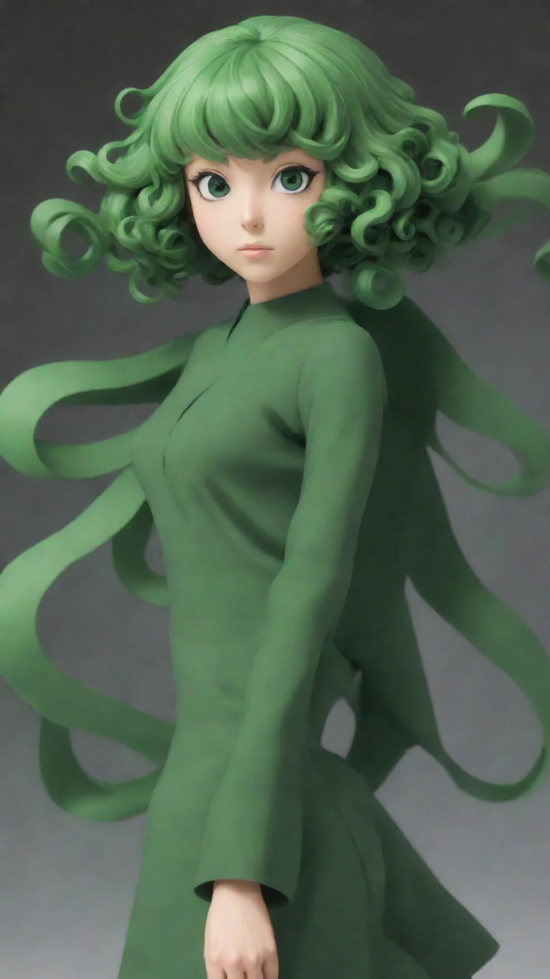 artstation art tatsumaki confident engaging wow 3 tall