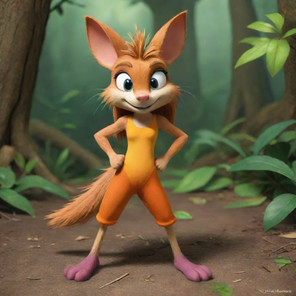 artstation art tawna bandicoot confident engaging wow 3