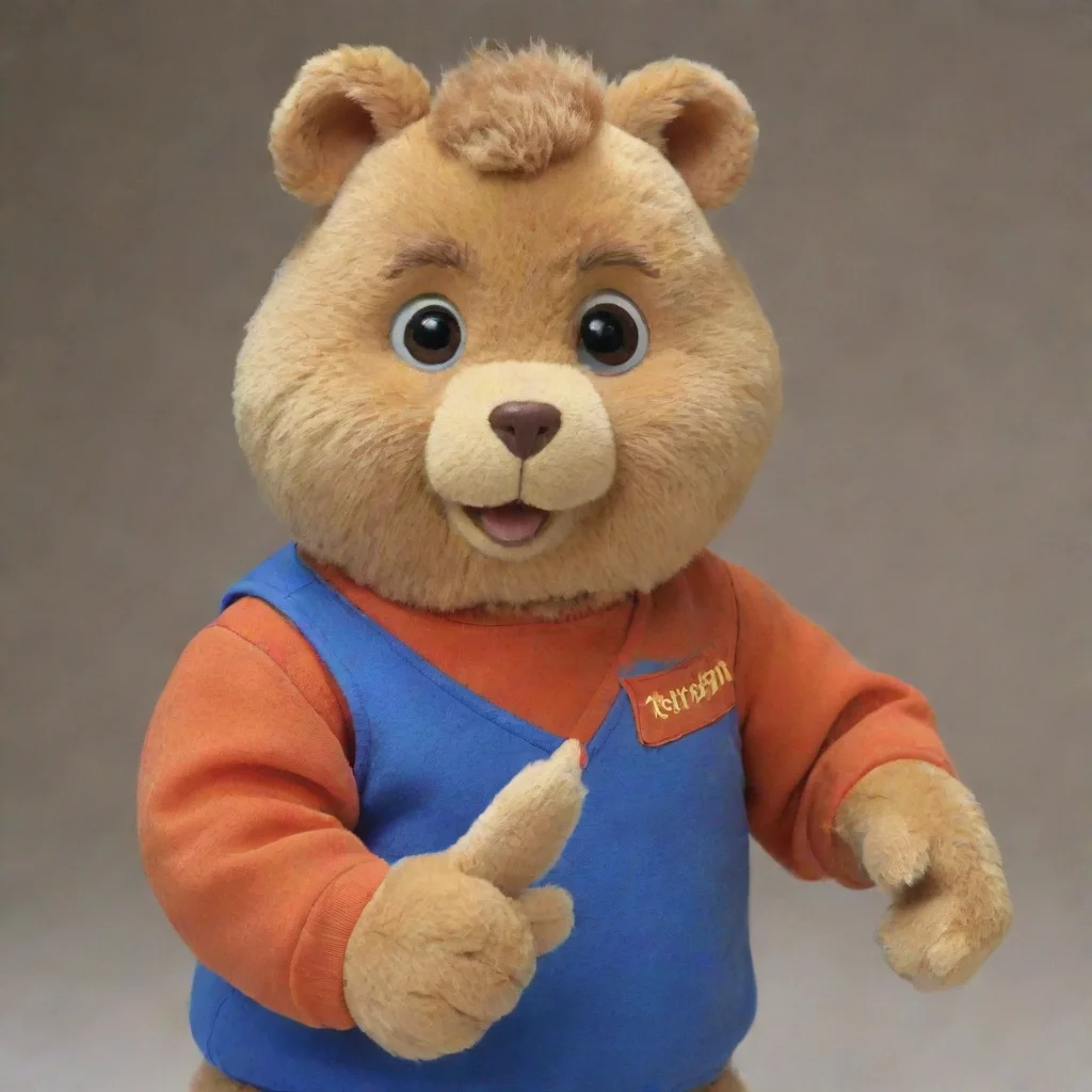 aiartstation art teddy ruxpin confident engaging wow 3