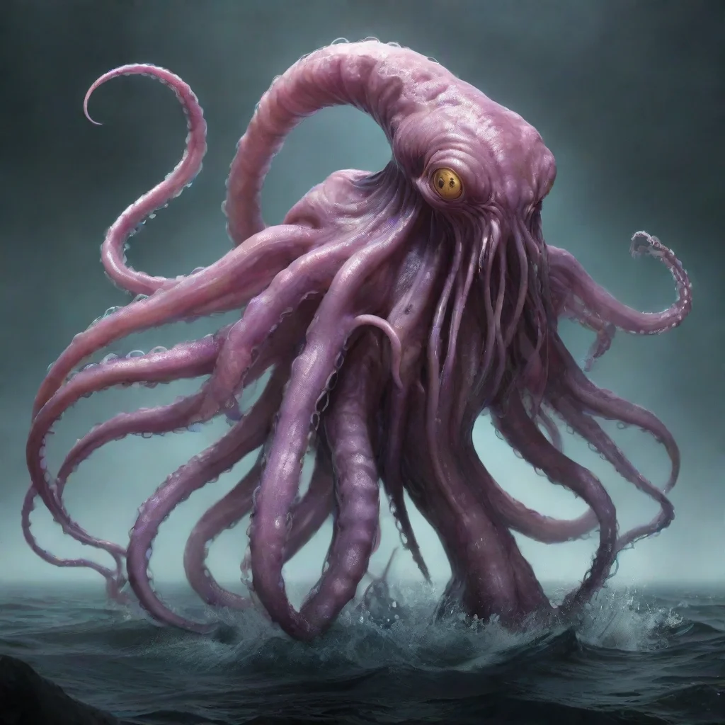 artstation art tentacles monster hybrid confident engaging wow 3