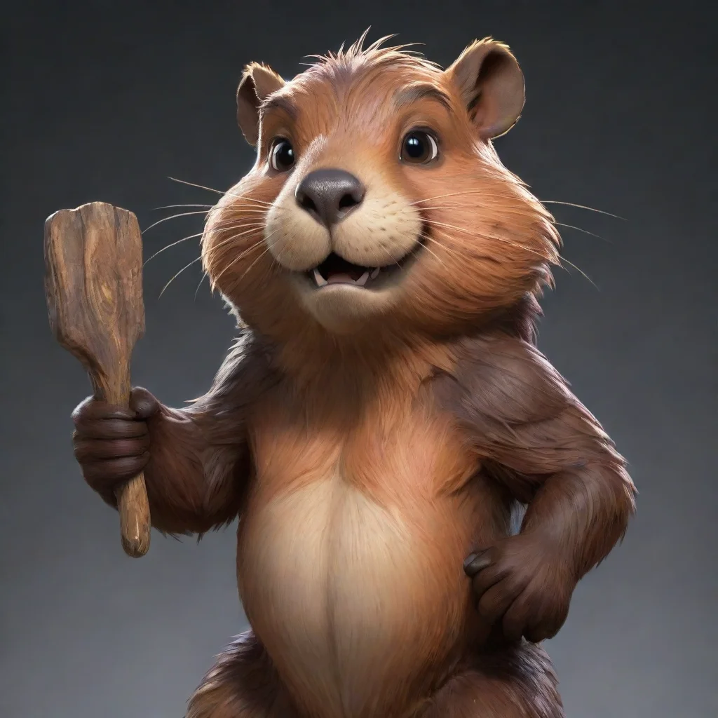 artstation art the beaver confident engaging wow 3