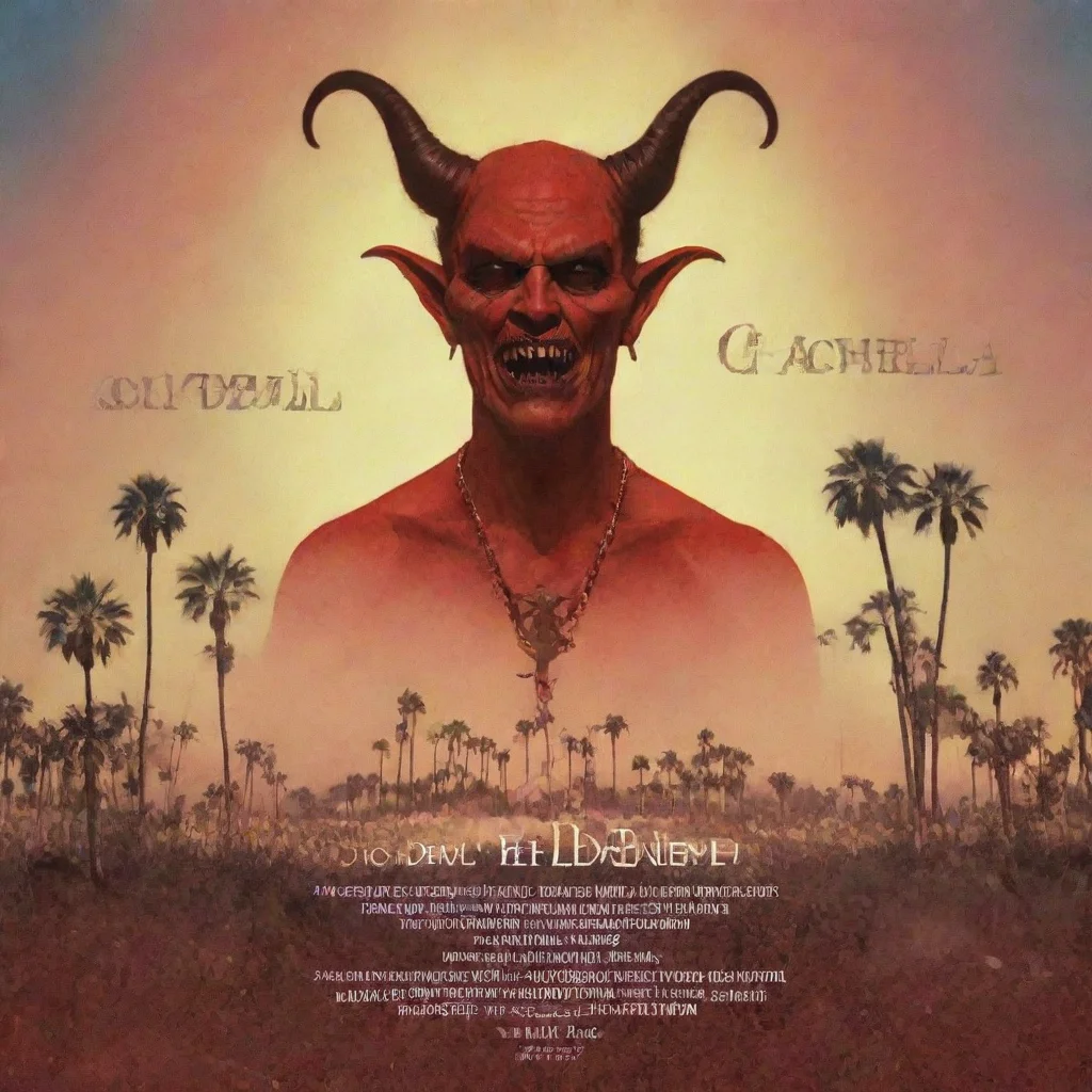 aiartstation art the devil headlining coachella confident engaging wow 3