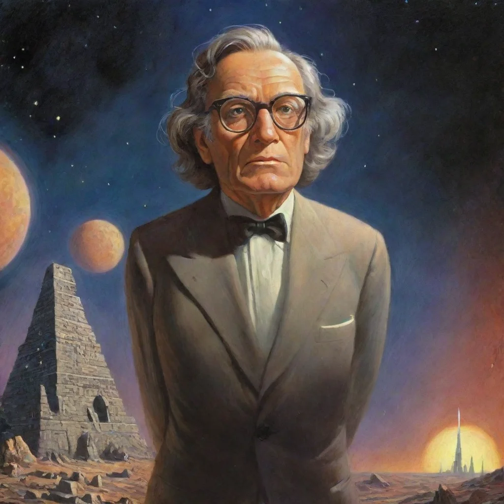 aiartstation art the foundation scfi isaac asimov confident engaging wow 3
