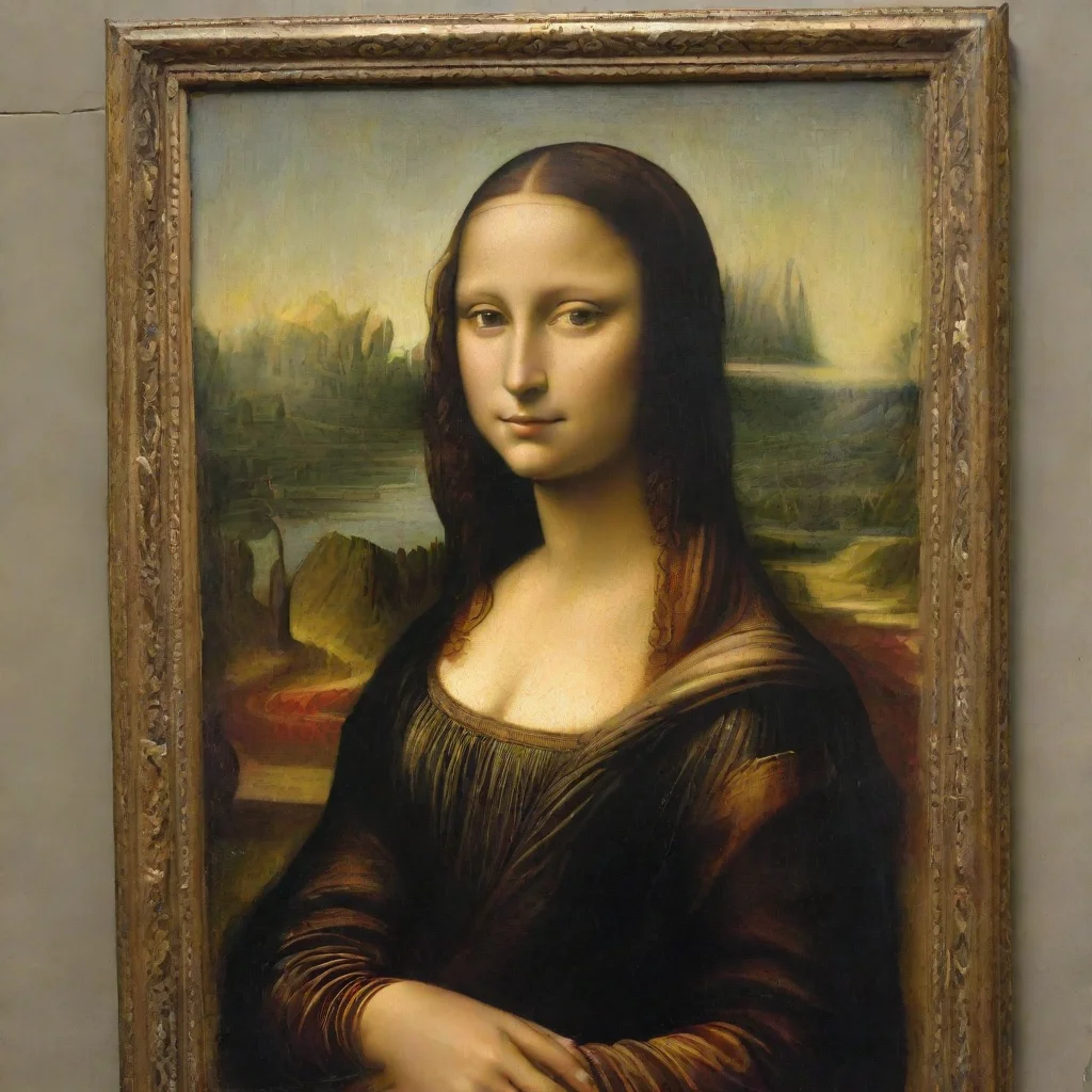 artstation art the mona lisa confident engaging wow 3