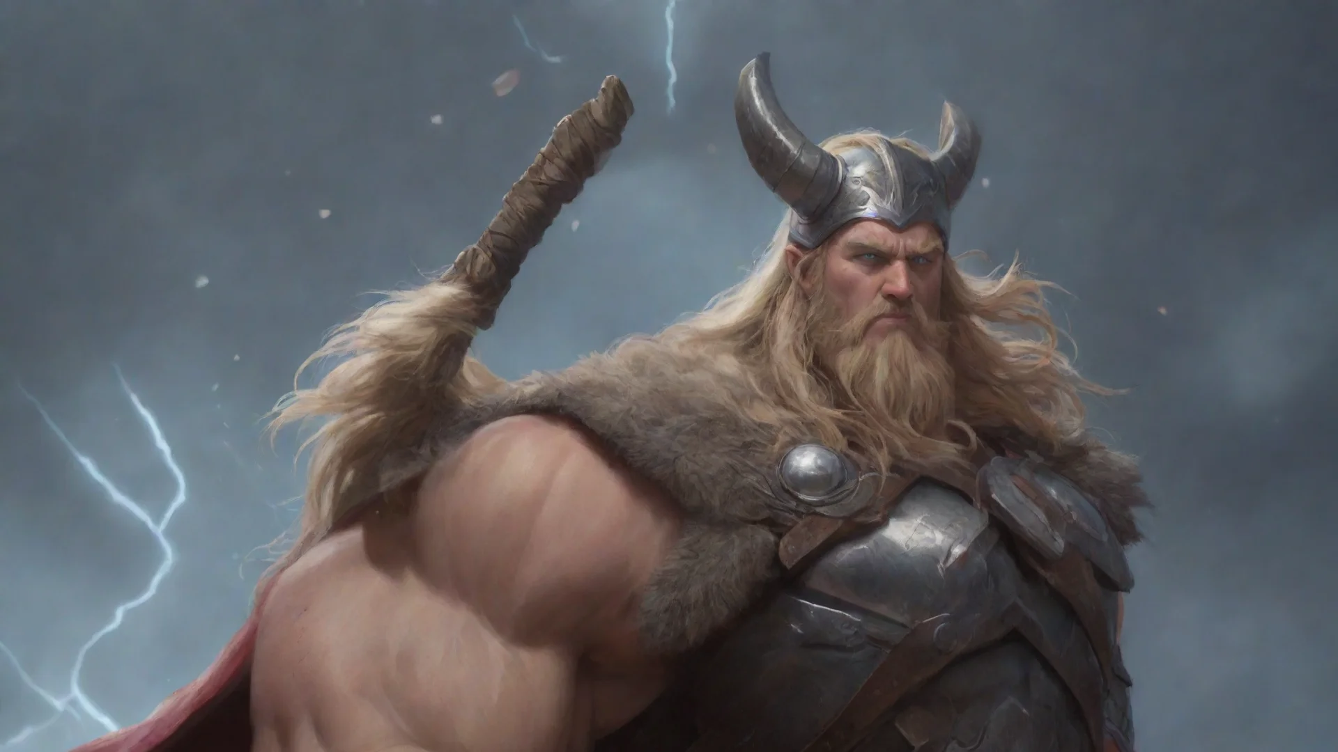 artstation art the norse god thor confident engaging wow 3 hdwidescreen