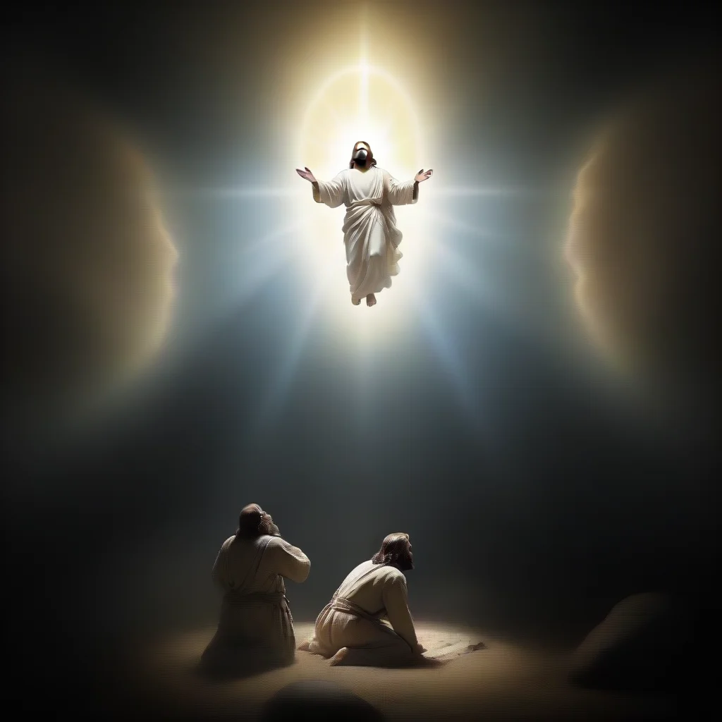 artstation art the transfiguration of jesus scene confident engaging wow 3