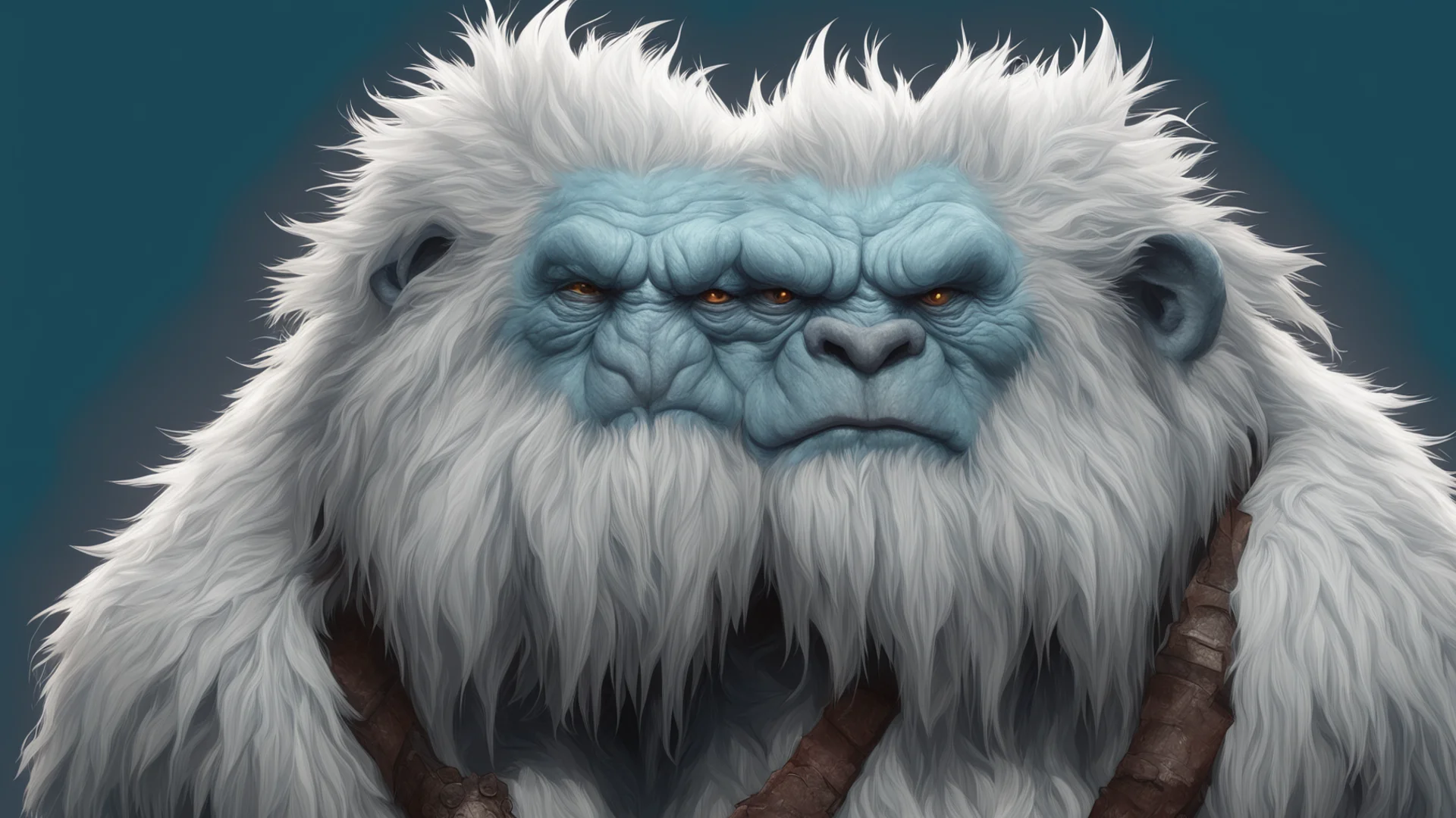 aiartstation art the yeti king character design portrait designed by sawoozer akitipe studios craig mullins ar 23 confident engaging wow 3 wide