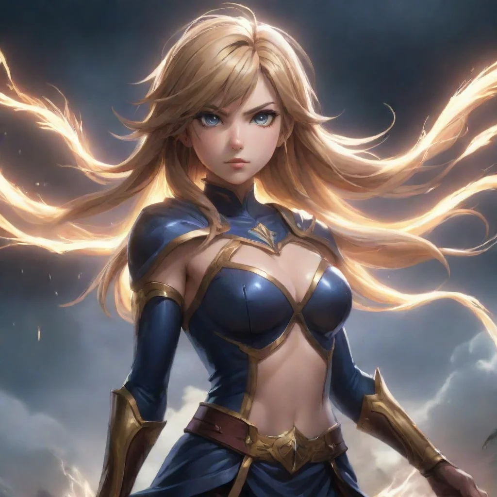 artstation art thunder anime hd art confident engaging wow 3
