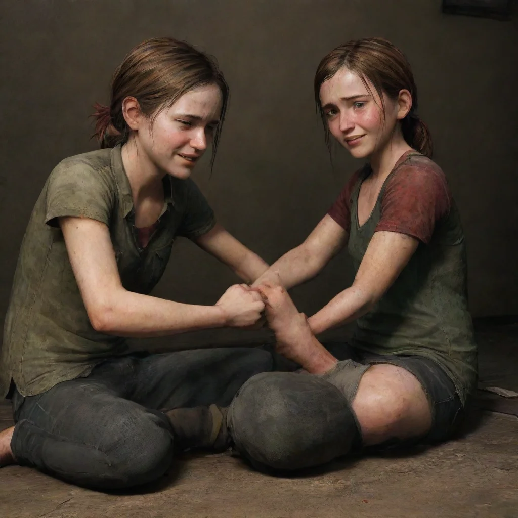 aiartstation art tickling ellie last of us confident engaging wow 3
