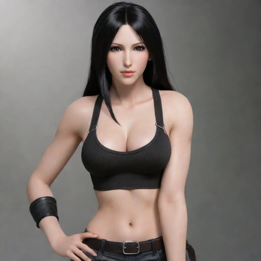 artstation art tifa lockhart confident engaging wow 3