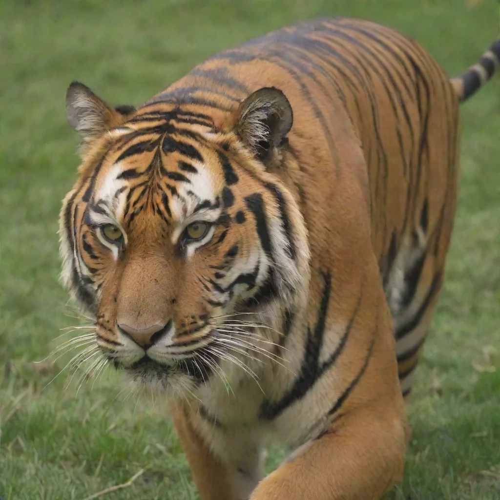 artstation art tiger confident engaging wow 3