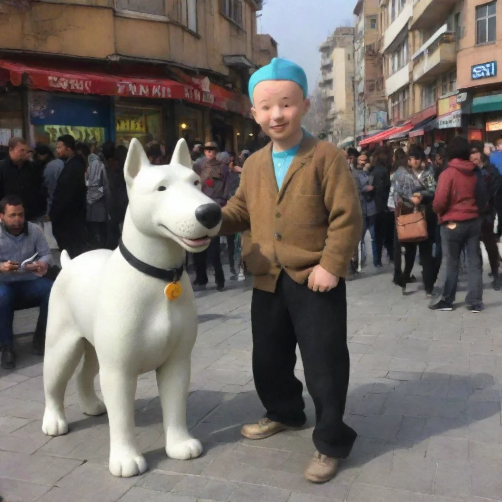 aiartstation art tintin in ankara confident engaging wow 3