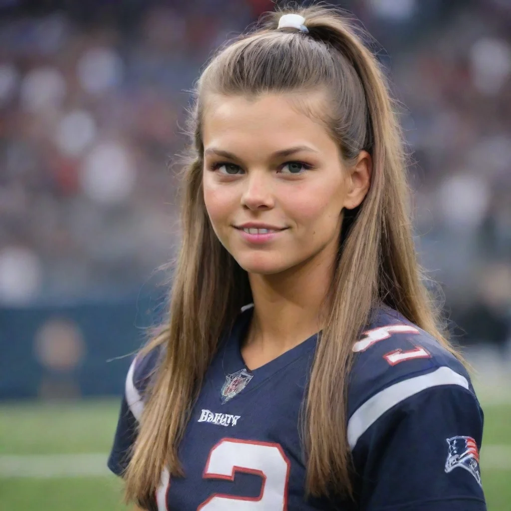 artstation art tom brady as a girl confident engaging wow 3