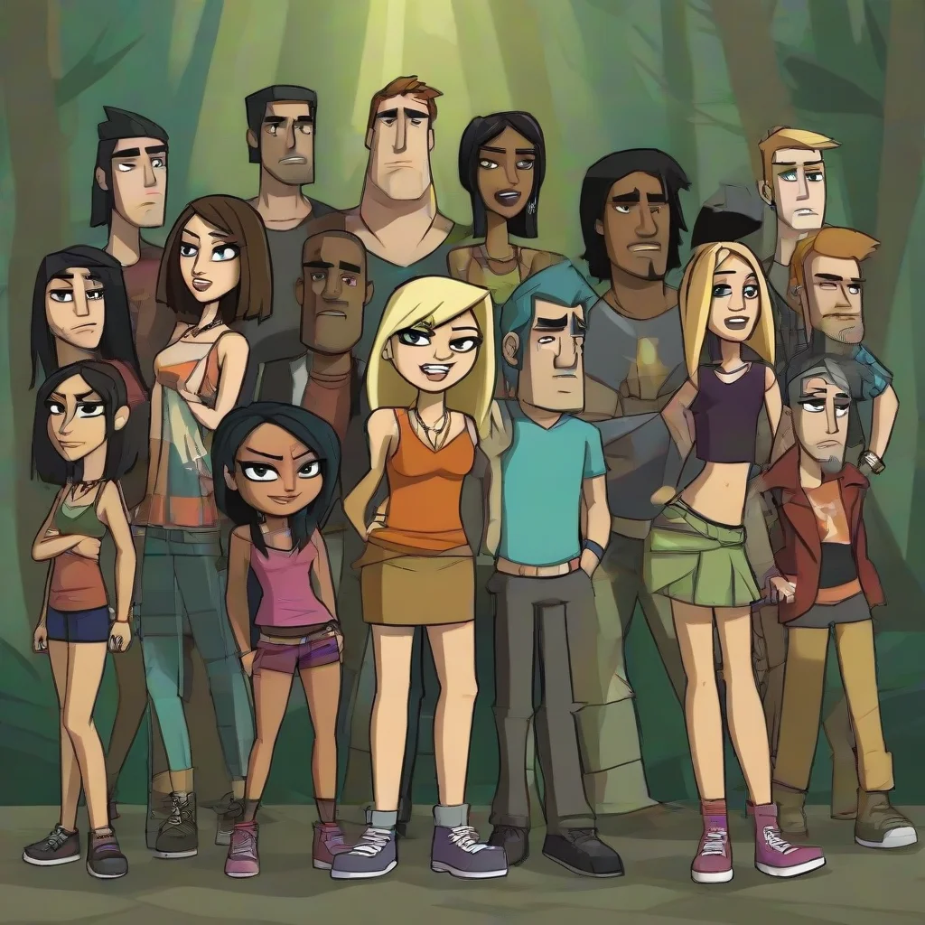 aiartstation art total drama confident engaging wow 3
