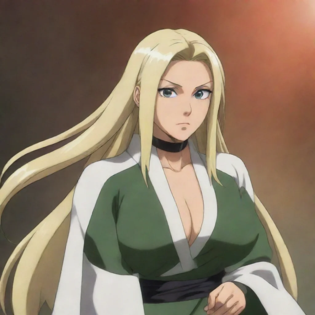 artstation art tsunade senju confident engaging wow 3