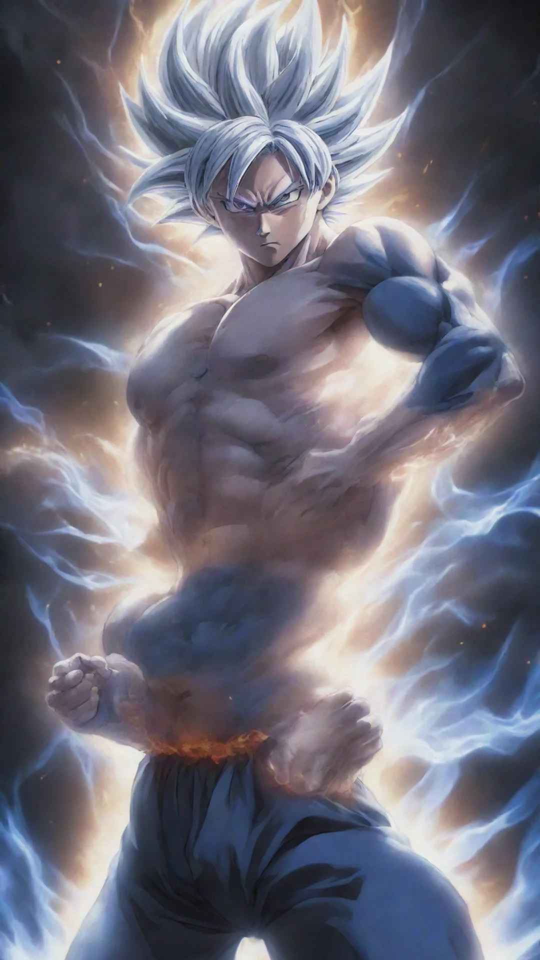 artstation art ultra instinct confident engaging wow 3 tall