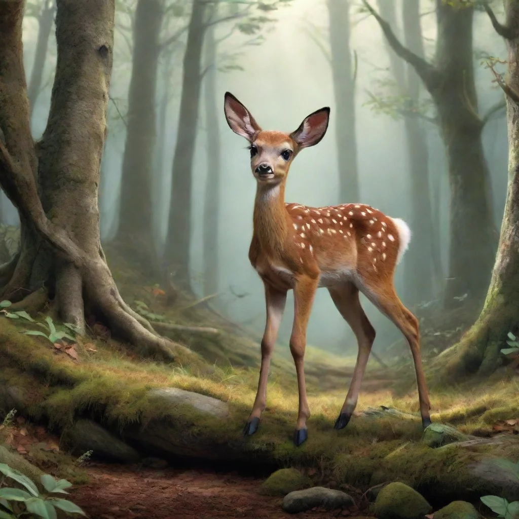 aiartstation art upheaval bambi confident engaging wow 3