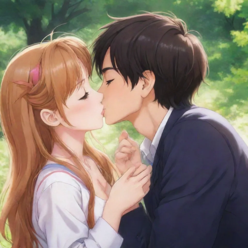 artstation art us kissing anime anim confident engaging wow 3