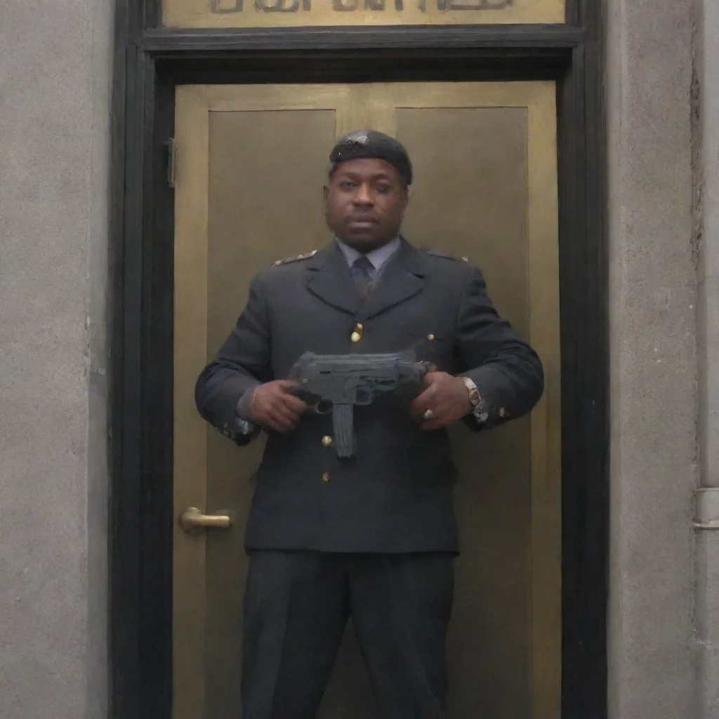 artstation art uzi doorman confident engaging wow 3